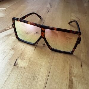 Tortoise Shell Oversized Sunglasses